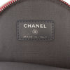 Chanel CC Quilted Lambskin Triple Zip Round Clutch With Chain Secondhand