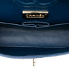 Chanel Medium Classic Glazed Calfskin Camellia Double Flap Secondhand