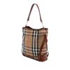Burberry House Check Canvas Gosford Bridle Satchel Secondhand