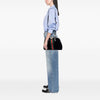 Gucci Medium Suede Ophidia Web Dome Satchel Secondhand