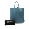 Celine Small Grained Calfskin Vertical Cabas Satchel Secondhand