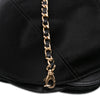 Chanel Lambskin and Satin Camellia Flower Evening Bag Secondhand