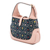 Gucci Limited Edition Mini GG Denim Embroidered Floral Jackie 1961 Crossbody Secondhand