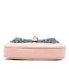 Gucci Limited Edition Mini GG Denim Embroidered Floral Jackie 1961 Crossbody Secondhand