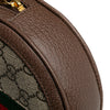 Secondhand Gucci GG Supreme Ophidia Round Clutch