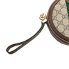 Secondhand Gucci GG Supreme Ophidia Round Clutch