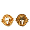 Chanel Gold Plated Faux Pearl Clip On Earrings Secondhand