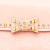Miu Miu Goatskin Madras Crystal Studded Clutch Secondhand