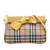 Burberry Haymarket Check Coated Canvas Bow Tie Crossbody Secondhand