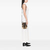 Fendi Zucca Pequin Jaquard and Straw Mon Tresor Bucket Bag Secondhand