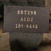 Fendi Zucca Pequin Jaquard and Straw Mon Tresor Bucket Bag Secondhand