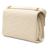Chanel Small CC Chevron Calfskin Medal Flap Secondhand