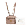 Gucci GG Marmont Round Matelasse Leather Backpack Secondhand