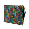 Gucci GG Supreme Psychedelic Zip Clutch Secondhand