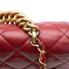 Chanel Small Quilted Calfskin and Caviar Chain Handle Flap Secondhand