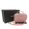 Chanel Small Quilted Caviar Pick Me Up Vanity Case Secondhand