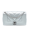 Chanel Mini Quilted Chevron Sheepskin Mademoiselle Vintage Flap Secondhand