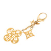 Louis Vuitton Gold Plated Monogram Ivy Flower Bag Charm Secondhand