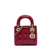 Dior Mini Patent Cannage Lady Dior Secondhand