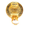 Chanel Gold Plated Mini CC Clip On Earrings Secondhand
