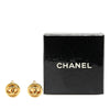 Chanel Gold Plated Mini CC Clip On Earrings Secondhand