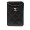 Chanel CC Quilted Lambskin Card Holder Secondhand