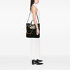 Prada Saffiano Trimmed Tessuto Animalier Dragon Satchel Secondhand