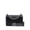 Chanel Small Braided Woven Lambskin Boy Flap Secondhand