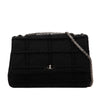 Chanel Jumbo Reissue 2.55 Choco Bar Wool Felt Identification Flap Secondhand