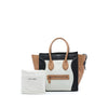 Celine Mini Tricolor Calfskin Luggage Tote Secondhand
