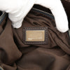 Fendi Zucchino Denim Oyster Shoulder Bag Secondhand