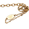 Louis Vuitton Gold Plated LV Fall In Love Pendant Necklace Secondhand
