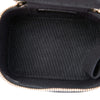 Chanel Mini Camellia Embossed Lambskin Vanity Case With Chain Secondhand