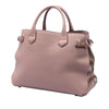 Burberry Medium Calfskin and House Check Banner Satchel Secondhand
