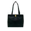 Ferragamo Lizard Embossed Leather Vara Tote Secondhand