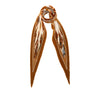 Secondhand Hermès Confidents Des Coeurs Pleated Silk Scarf