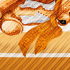 Secondhand Hermès Confidents Des Coeurs Pleated Silk Scarf