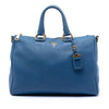 Prada Vitello Daino Zip Top Satchel Secondhand