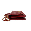 Chanel Mini Quilted Calfskin and Caviar Chain Handle Flap Secondhand