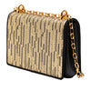 Dolce & Gabbana Metallic Lurex and Calfskin DG Girls Flap Secondhand