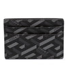 Versace La Greca Coated Canvas Card Holder Secondhand