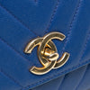 Secondhand Chanel Small Caviar Chevron Coco Top Handle Bag