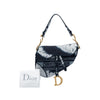 Dior Canvas Embroidered Tie Dye Saddle Bag Secondhand