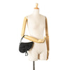 Secondhand Dior Mini Oblique Embossed Calfskin Saddle