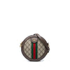 Gucci Mini GG Supreme Web Ophidia Round Crossbody Secondhand