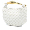 Bottega Veneta Baby Lambskin Intrecciato Sardine Secondhand