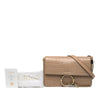 Chloé Small Croc Embossed Leather Faye Crossbody Secondhand