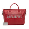 Dior Studded Goatskin Diorangeles Convertible Tote Secondhand