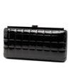 Chanel CC Chocolate Bar Patent Frame Clutch Secondhand