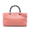 Gucci Medium Calfskin Bamboo Shopper Satchel Secondhand